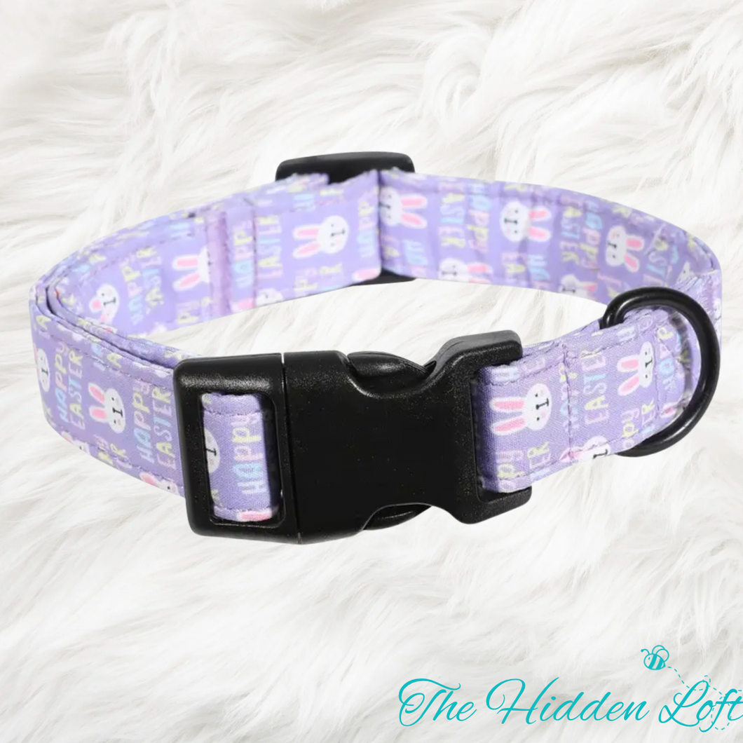 Lavender Easter Dog Collar