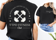 Load image into Gallery viewer, TTPD Fitness Club T-shirt