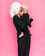 Load image into Gallery viewer, Mommy &amp; Me Pajama Sets- Black