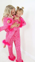 Load image into Gallery viewer, Pink Leopard Mommy &amp; Me Pajama Sets