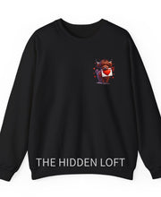 Load image into Gallery viewer, Valentine Highland Cow Sweatshirt