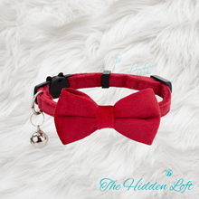Load image into Gallery viewer, Velvet Cat Collar