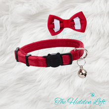 Load image into Gallery viewer, Velvet Cat Collar