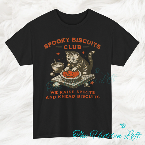 Vintage Spooky Biscuit Club T-Shirt