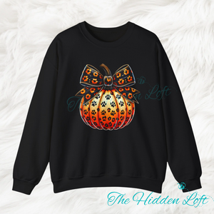 Paw Print Pumpkin Sweatshirt