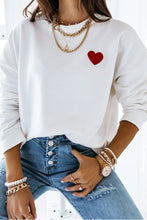 Load image into Gallery viewer, Heart Lightweight Sweatshirt