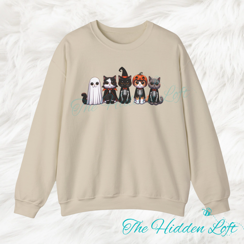 Halloween Cats Sweatshirt