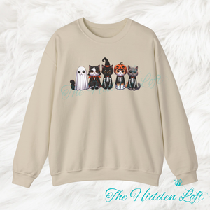 Halloween Cats Sweatshirt