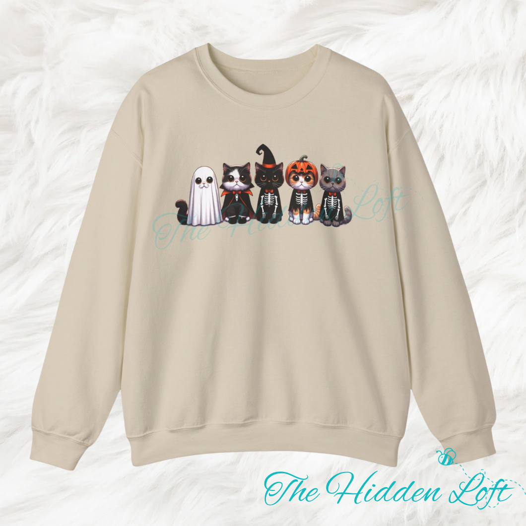 Halloween Cats Sweatshirt