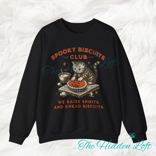 Vintage Spooky Biscuit Club Sweatshirt
