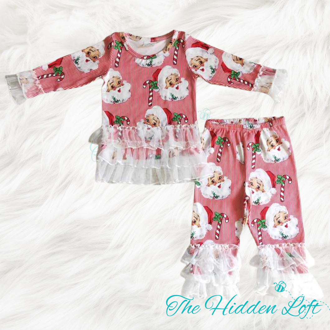 Santa Ruffles Outfit