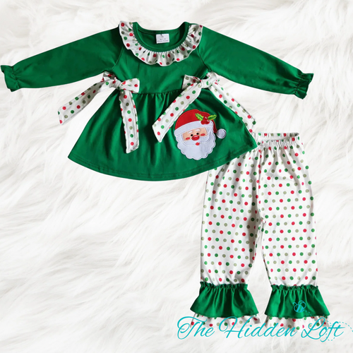Green Santa Outfit