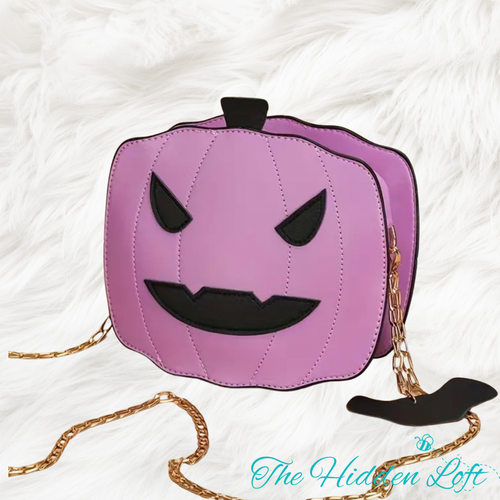 Purple Pumpkin Purse