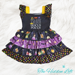 Hocus Pocus Ruffle Dress