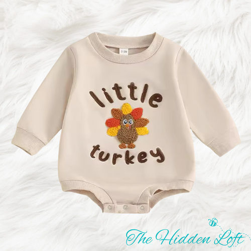 Little Turkey Bubble Romper