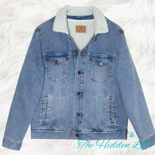 Sherpa Lined Denim Jacket