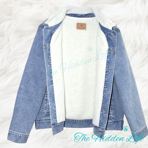 Sherpa Lined Denim Jacket