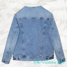 Load image into Gallery viewer, Sherpa Lined Denim Jacket