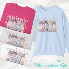 Load image into Gallery viewer, Easter Cats Sweatshirt