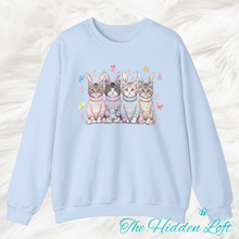 Load image into Gallery viewer, Easter Cats Sweatshirt