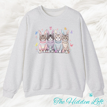 Load image into Gallery viewer, Easter Cats Sweatshirt