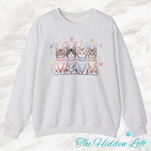 Easter Cats Sweatshirt