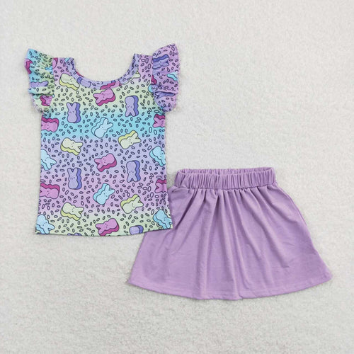Purple Peep Skirt Outfit