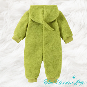 Grinchy Baby Romper