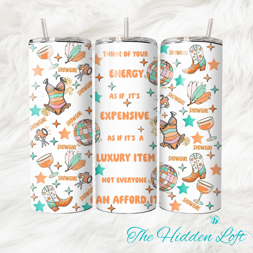 Energy Showgirl Sublimated Tumbler