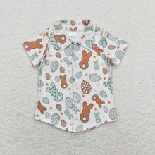 Load image into Gallery viewer, Boy’s Easter Print Button Shirt