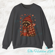 Load image into Gallery viewer, Valentine DP Raccoon Sweatshirt