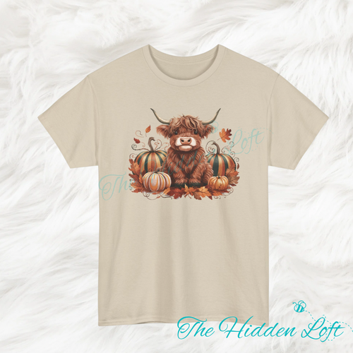 Pumpkin Highland T-shirt