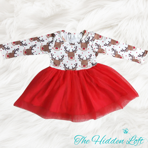 Reindeer Tutu Dress