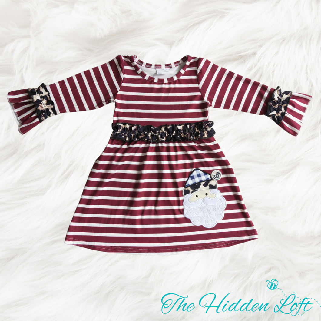 Striped Santa Dress