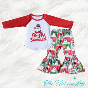 Frosty Bell Bottom Outfit
