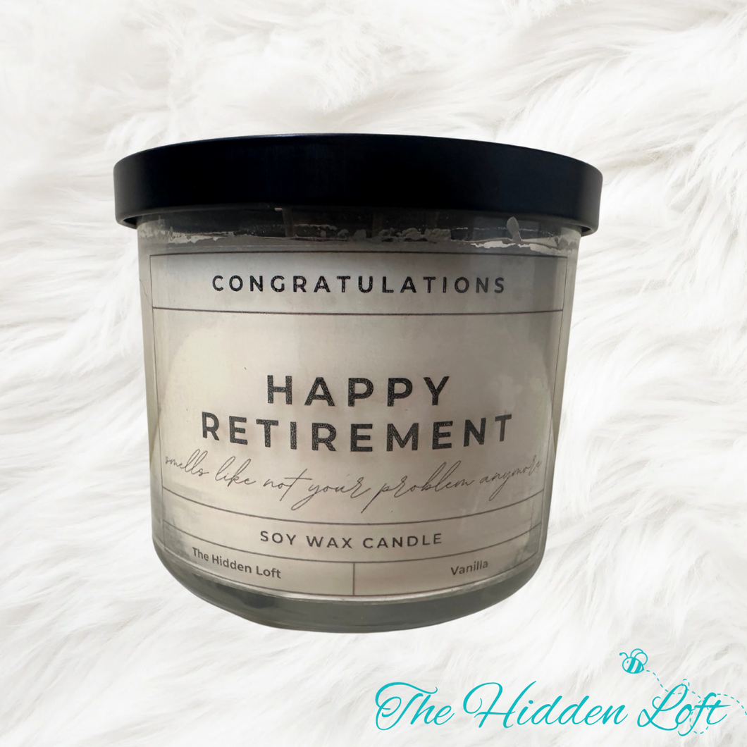 Retirement Candle