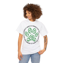 Load image into Gallery viewer, St. Patrick’s Day Paw T-shirt
