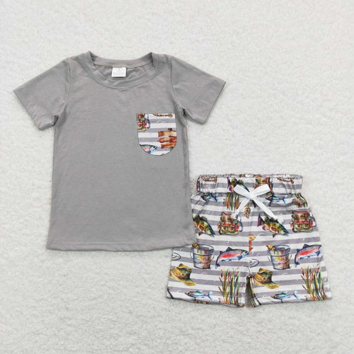 Boy’s Fishing Shorts Outfit