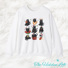 Load image into Gallery viewer, Christmas Cats Sweatshirt