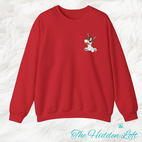Reindeer Beagle Sweatshirt