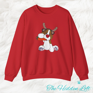 Beagle Reindeer Sweatshirt