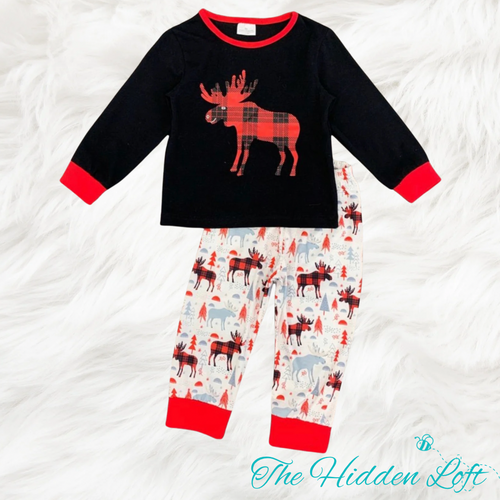 Moose Christmas Pajamas