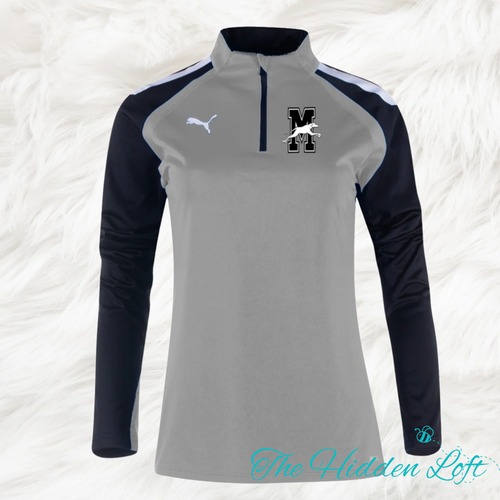 Greyhound Logo Women’s Puma 1/4 Zip