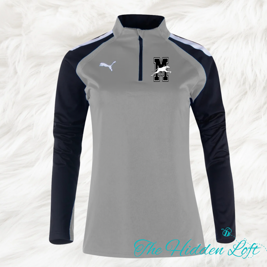 Greyhound Logo Women’s Puma 1/4 Zip
