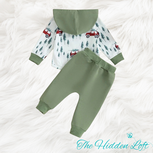 Boy’s Christmas Jogger Set