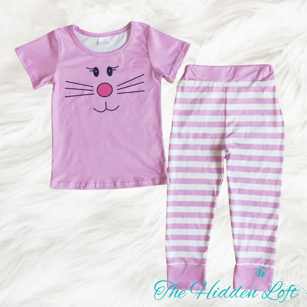 Pink Easter Bunny Pajamas