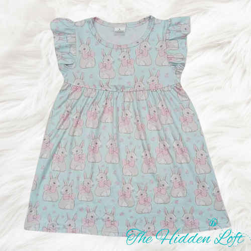 Bunnies with Bows Dress