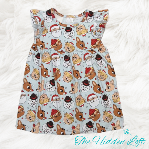 Rudolph Character Dress