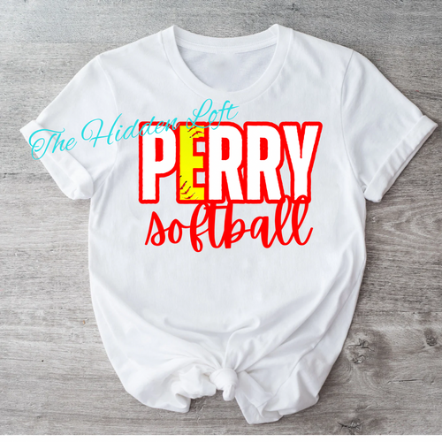 Perry Softball T-shirt