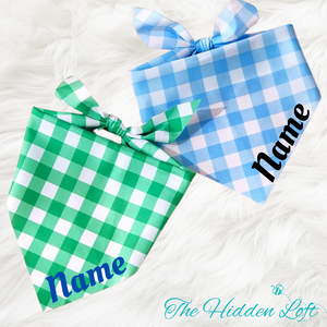 Spring Plaid Bandana